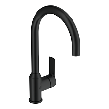 Смеситель для кухни CERSANIT VIBE однорычажный черный (68936)