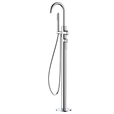 Напольный смеситель для ванны с душем DQ Bonn хром (DA1706001)