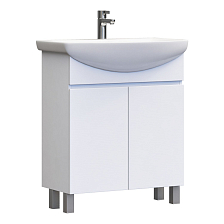 Тумба VIGO Wing под раковину Wing 700-2-0 (Балтика) белый (tn.WIN.BAL.70.2D белый)