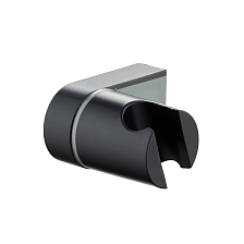 Держатель душевой лейки Splenka настенный поворотный, черный (S470.41.06)