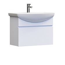 Тумба VIGO под раковину Wing 700-0-1 (Балтика) навесная белая (tp.WIN.BAL.70.1Y белая)