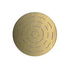 Верхний душ Jaquar Maze 1-режимный, 240х240 мм, золотая пыль (OHS-GDS-1623)