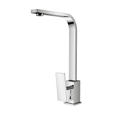 Смеситель Prohanss для кухни высокий поворотный излив, хром (P60.41)
