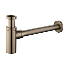 Сифон для раковины Raglo бутылочный, латунь, бронза (R600.20.04)