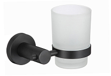 Стакан стеклянный с настенным держателем Savol (S-005658H)