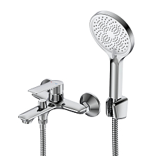 Смеситель DECOROOM DR28 для ванны с монолитным изливом (DR28036)