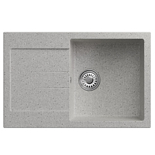 Мойка MIXLINE ML-GM31 с крылом  серая (310) 770*500*190мм NEW (552191)