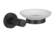 Мыльница стеклянная с настенным держателем Savol (S-005659H)