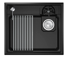 Кухонная мойка GRANULA KITCHEN SPACE RINZER кварц (5807R, ШВАРЦ)