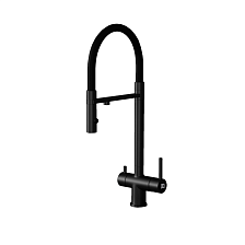 Смеситель для кухонной мойки DQ с фильтром черный (DA1462505Black)