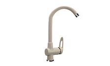 Смеситель для кухни ULGRAN Classic бежевый (U-006-328)