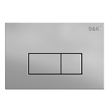 Клавиша смыва D&K Rhein (арт.инсталл DI8050127);матовый хром (DB1499002)