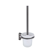 Ёршик для унитаза Raglo с держателем, графит (R300.10.09)