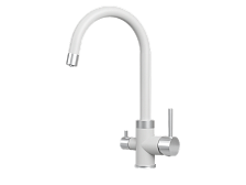 Смеситель для кухни GRANULA (5169, АРКТИК (БЕЛЫЙ))