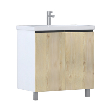 Тумба VIGO Yuma 800-2-0 под раковину Ц0000005955 (Como 80) поставляется в разобранном виде (347 дуб давос)