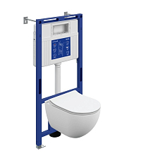 Комплект CERSANIT BRASKO SMART DPL EO slim инсталляция AQUA 50 PRIME М LP (69315)