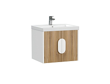 Тумба CERSANIT COMO 50 подвесная орех под раковину S-UM-COM50/1-w (COMO 50) (69340)