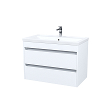 Тумба с умывальником, подвесная, 80 см, белый, Zodiac X, IDDIS, ZDX80W0i95K подходит умыв. 4078000i28