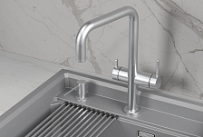 Смеситель для кухни GRANULA (8275, НЕРЖ)