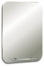 Зеркало SILVER MIRRORS 550*800  с полкой Самба (ФР-00002405)