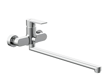 Смеситель для ванны Cersanit BRASKO с длинным изливом однорычажный (64091)