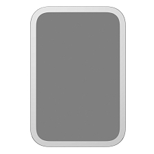 Зеркало MIXLINE "Сандра" 550*800 (ШВ) б/полки (555929)