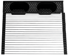 Сушилка ролл-мат с двумя держателями приборов Fmark (FS-PJ-001)