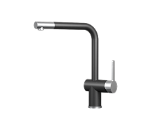 Смеситель для кухни GRANULA (5017, ШВАРЦ)