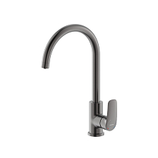 Смеситель для кухни Milardo Rora с каналом для фильтрованной воды, графит (RORGMFJM05)