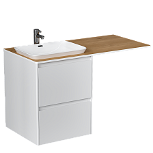 Тумба Velvex подвесная Klaufs 56*60.2Y (белый) (tp.KLA.56.2Y)