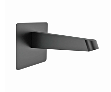 Держатель для лейки  Raglo верхнего душа настенный нержавеющая сталь, графит (R470.33.09)