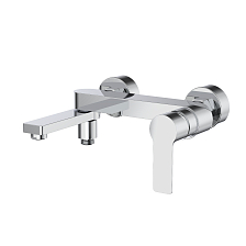 Смеситель Splenka для ванны и душа поворотный излив 17 см, хром (S06.30)