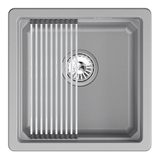 Кухонная мойка GRANULA кварц (4501iU, АЛЮМИНИУМ)