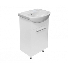 Тумба для ванной MIXLINE "АлАн-45" белый под раковину Уют-45 (арт.515021) (Rosa) (ЛДСП) (535684)