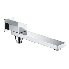 Излив поворотный встраиваемый Raglo для ванны и душа 25см с функцией переключения латунь, хром (R473.73)