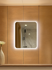 Зеркало DQ Гамбург (Hamburg) Лайт 50х60 с подсветкой (DQMHAM5060LT)