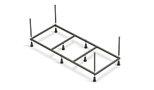 Рама для ванны Cersanit LORENA 170 (K-RW-LORENA*170n)