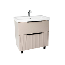 Тумба VIANT "Сицилия" MODUO 80 2 ящика капучино 425x764x820 (VSIC80MDCAP-T2Y)