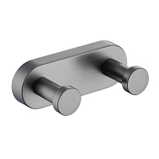 Крючок для полотенец Raglo двойной, графит (R300.052.09)