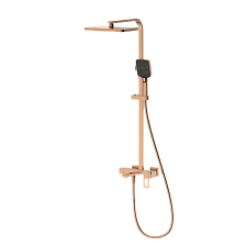 Душевая система со смесителем DQ Dortmund браш.роз.золото (DA1713733)