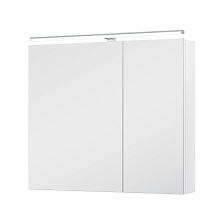 Шкаф VIGO навесной с зеркалом Plaza 800 со светильником (zsh.PLA.80.El)