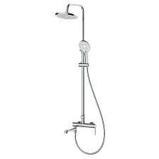 Душевая система со смесителем DQ Stuttgart хром (DA1773701)