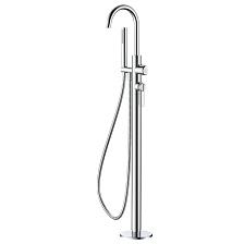 Напольный смеситель для ванны с душем DQ Bonn хром (DA1706001)