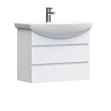 Тумба VIGO под раковину Wing 600-0-2 (Балтика) навесная белый (tp.WIN.BAL.60.2Y белый)