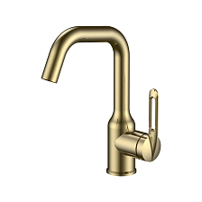 Смеситель для раковины Haiba матовое золото (HB10825-5)