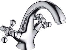 Смеситель для раковины Cron хром (CN1019)