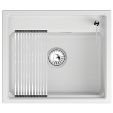 Кухонная мойка GRANULA кварц (6003i, АРКТИК)