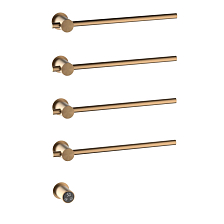 Полотенцесушитель электрический, встроенный Timo Saona розовое золото (040/19SM)