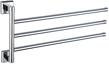 Держатель для полотенец поворотный (3-ой) Savol 95 (S-009503)