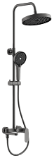 Душевая система BELZ оружейная сталь (B24713-3)